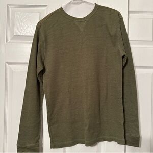 G.H. Bass & Co. Olive Crew Neck Shirt